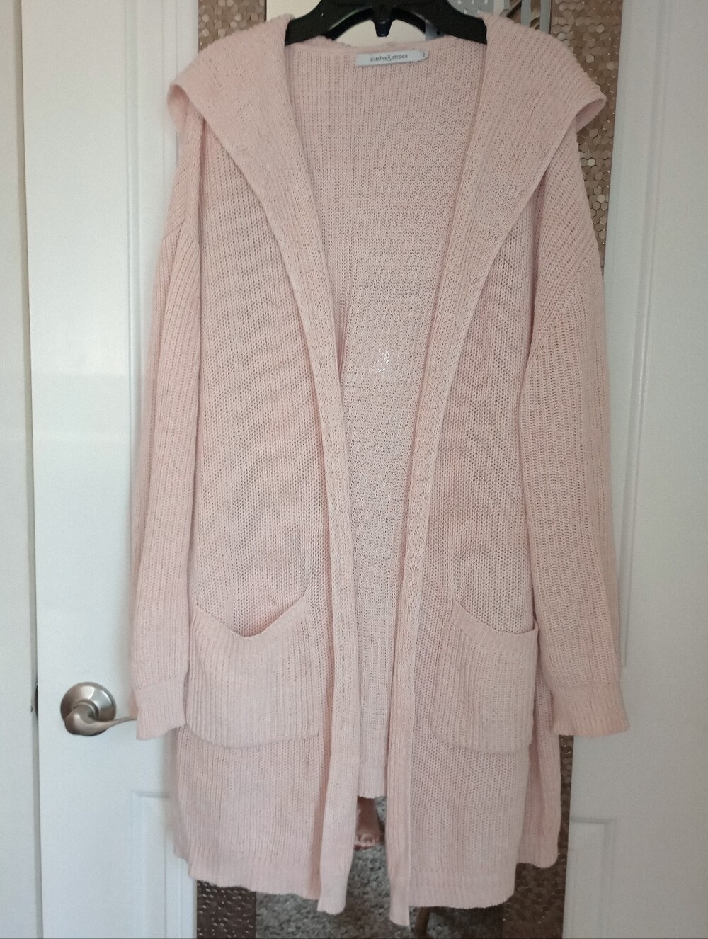 Stitches & Stripes Hooded Cardigan